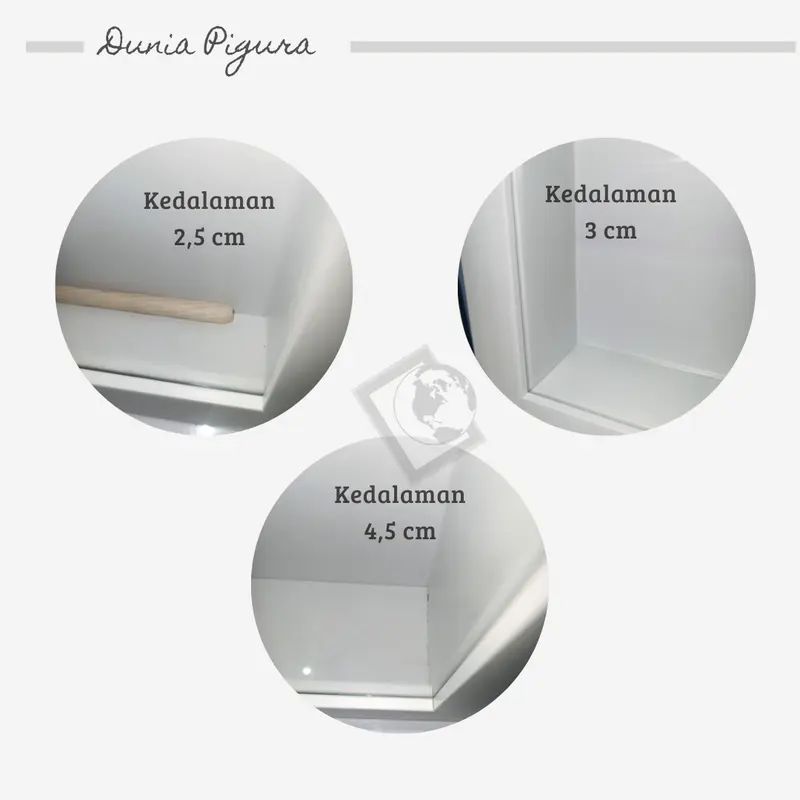 Bingkai mahar 3D Scrapbook A4 (21 x 30 cm) / Gift Ulang tahun 1