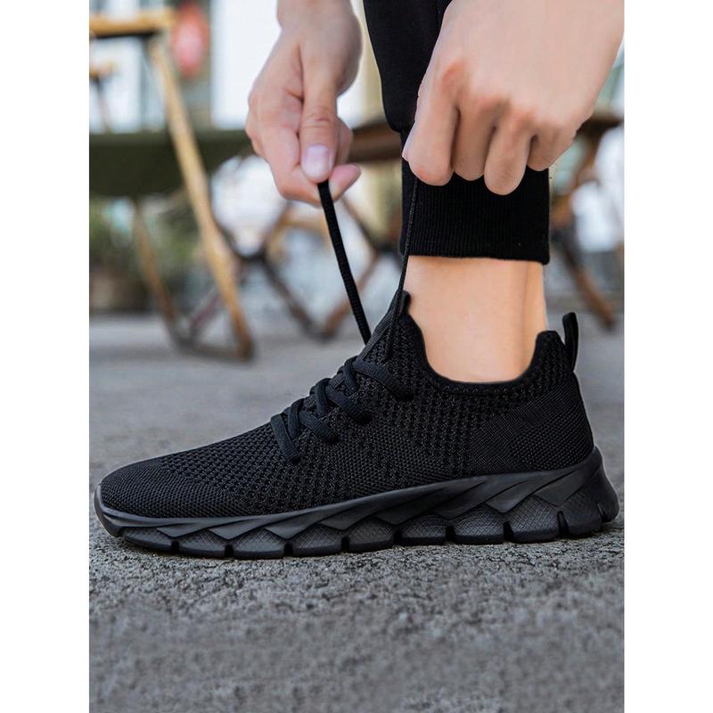 Shoes For Men Gym Tennis Athletic Mesh Fashion Sneakers Lightweight Sports Workout Running Casual Shoes Comfortable Footwear Trainers Black, Shoes For Men Valentines Closed Training Boy Runner 2