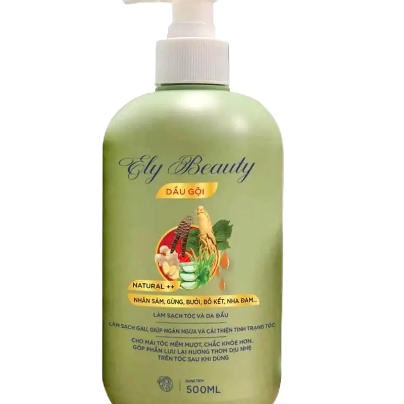 Dầu gội Ely Beauty làm sạch gàu , giúp ngăn ngừa và cải thiện tình trạng tóc cho mái tóc mềm mượt, chắc khỏe hơn.góp phần lưu hương thơm dịu nhẹ trên tóc. 0