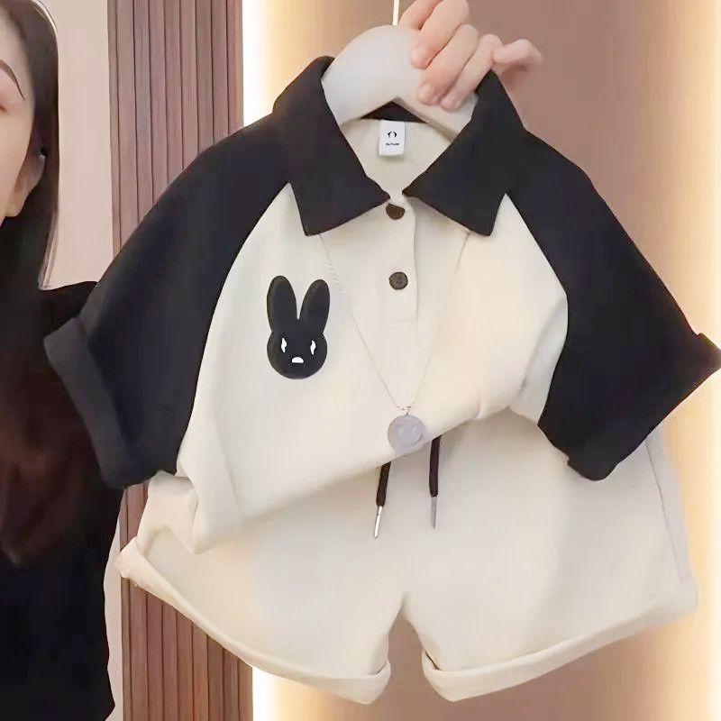 Quần Áo Mùa Hè Cho Trẻ Em, Bộ Sưu Tập Mới 2023, Quần Áo Trẻ Em Nam, Cotton Nguyên Chất, Bộ Đồ ngắn Tay Thời Trang, Phong Cách Hàn Quốc, Bộ Đồ Hai Mảnh, Thích Hợp Cho Bé, [Độ Phản Hồi Tích Cực 90%] 0