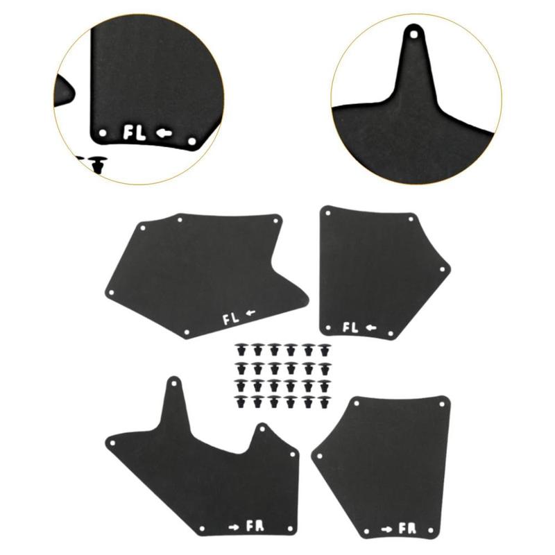 Product Introduction of 4Pcs Splash Guards  Liner Shields 53736-0C030 Accessories Practical Replacement 537360C030 for Toyota  Sequoia 1