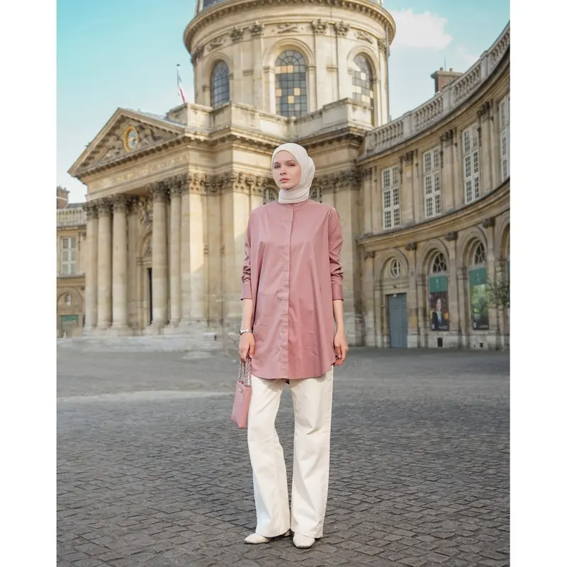 Heaven Lights - Stella Tunic - Atasan Tunik Polos Wanita 1
