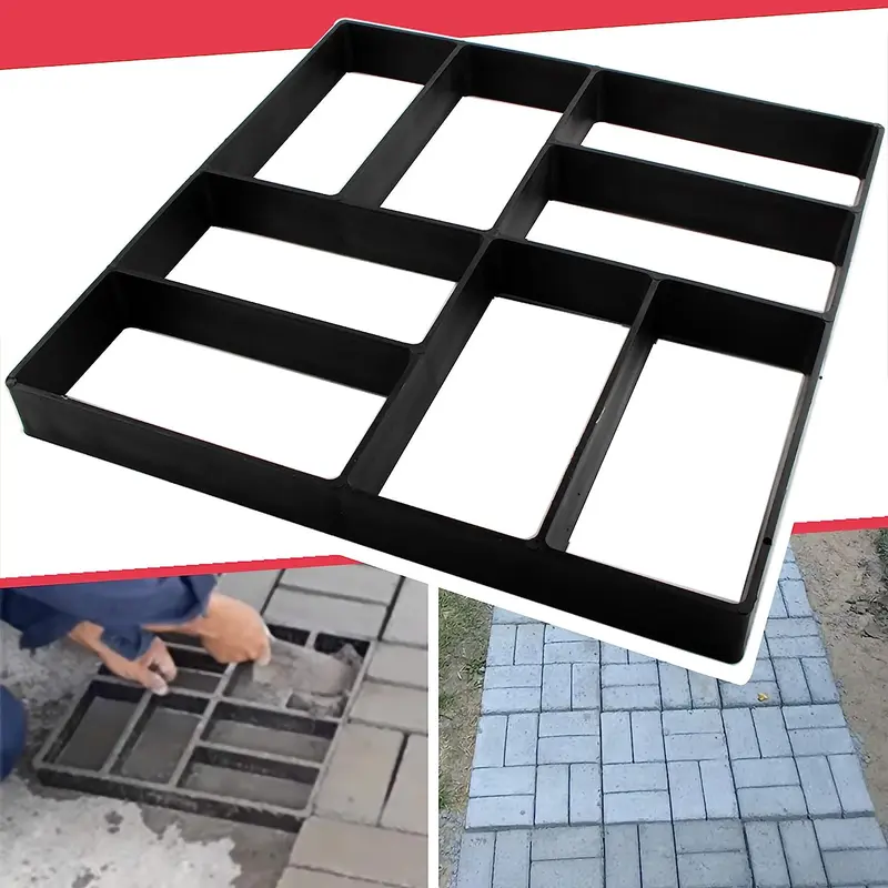 Cetakan Paving Block Untuk Teras Taman Mudah dan Prakis Bahan Plastik ABS 5