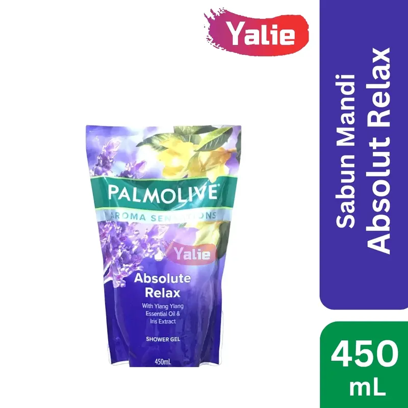PALMOLIVE Aromatherapy Refill Pouch 450ml Morning Tonic/Absolute Relax/Sensual/Mineral Massage/Revitalizing Aroma Sensations Therapy Shower Gel Sabun Mandi Cair 450 ml Isi Ulang Aroma Sensations 3