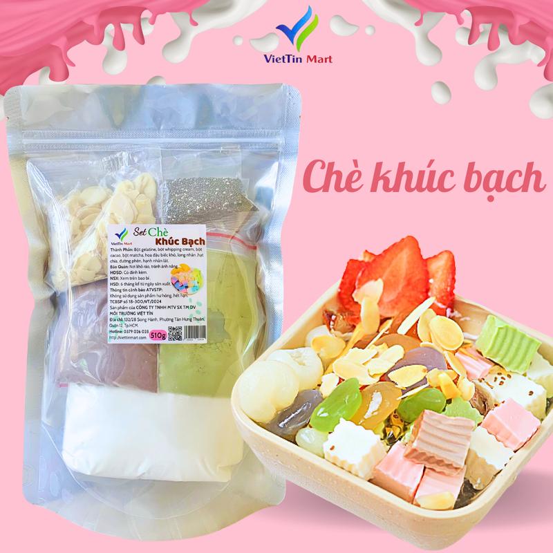 Set Chè Khúc Bạch Nấu 20-25 Chén VietTin Mart