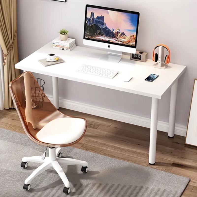 Bàn Gamming,Làm việc Decor chân sắt to tròn sơn tĩnh điện, mặt bàn gỗ chống trầy xước. Mẫu mới hot bàn _ 2