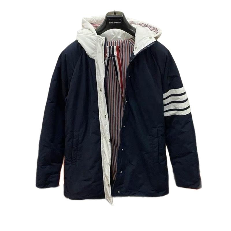 Áo Khoác Gió Thom Dáng Dài 3Lớp Có Mũ Nam Cực Ấm Cho Mùa Đông 2024 Menswear Nhung Jacket Nhung Jacket