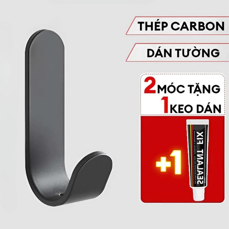 Móc Treo Quần Áo Dán Tường Chịu Lực 30KG, Treo Đồ Đa Năng, Đi Kèm Keo Dán, Ốc…