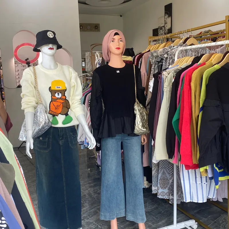 Pakaian wanita atasan midi dress celana Panjang 0