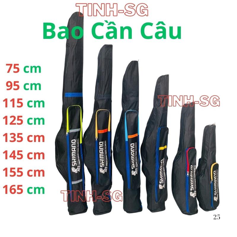  Túi Đựng Cần Câu Cá LOẠI TỐT 3 Ngăn Đủ Size - Bao Đựng Cần Máy Lure Đài - Túi Giỏ Đựng Đồ Câu - Fishing - Bắt Cá 