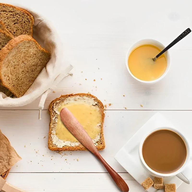 Product Introduction of Multifunctional Jam Butter Stirring Stick with Thick Handle Cheese Cutter Sandwich Spreader Home Kitchen Gadgets 24