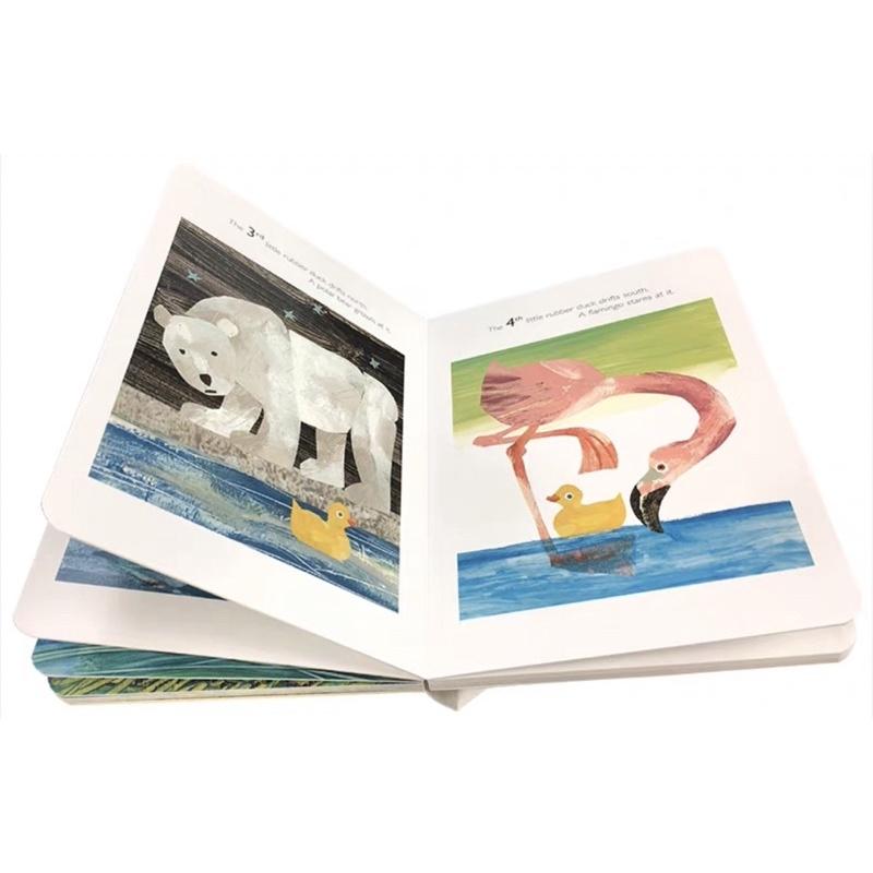 Product Introduction of original Eric Carle: 10 Rubber Ducks/ The Mixed Up Chameleon/ 123 To The Zoo/ (Board Book) 17