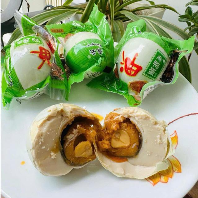  Combo 5 Quả Trứng Vịt Muối Biển Bắc Thảo Tươm Dầu Trung Hoa 