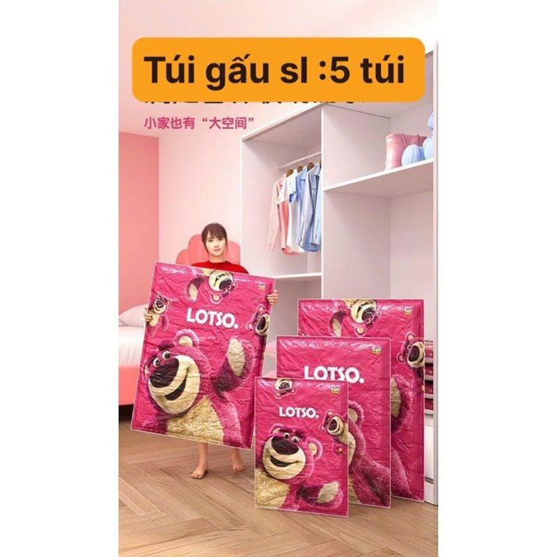 Set 6 túi hút chân không đựnġ chăn màn áo khoác tiện lợi có tùẏ chọn kèm bơm 7