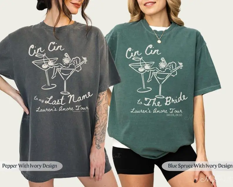 Custom Thats Amore Italian Bachelorette Shirts with Cherry Martini, Personalized Matching Bach Party Tees, Tomato Girl Core Bridal Shirts 5