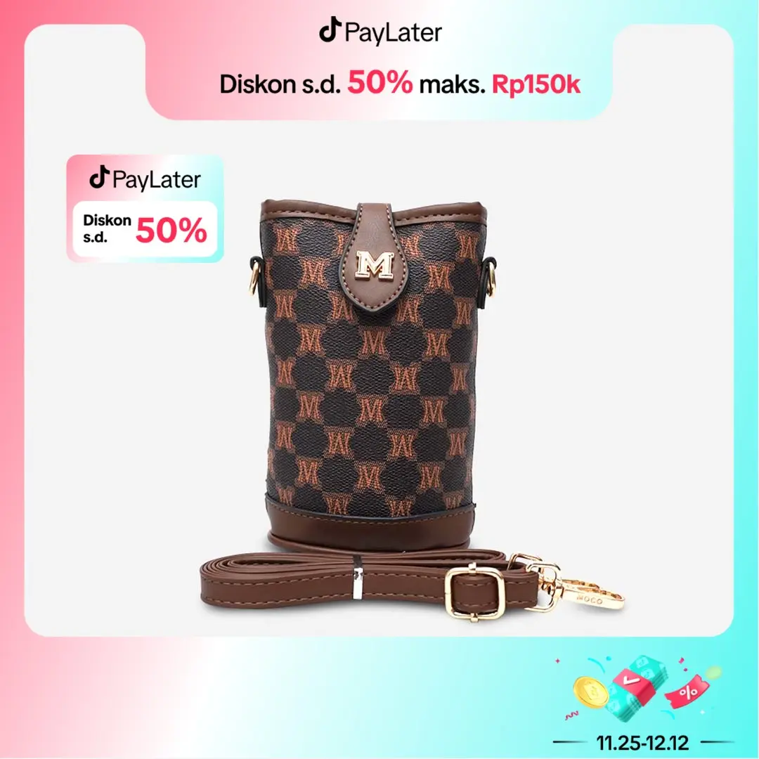 【Milla Bag】MOCO Fashion Tas Sling Bag Muat HP Selempang Wanita Kuliah Astor 2125