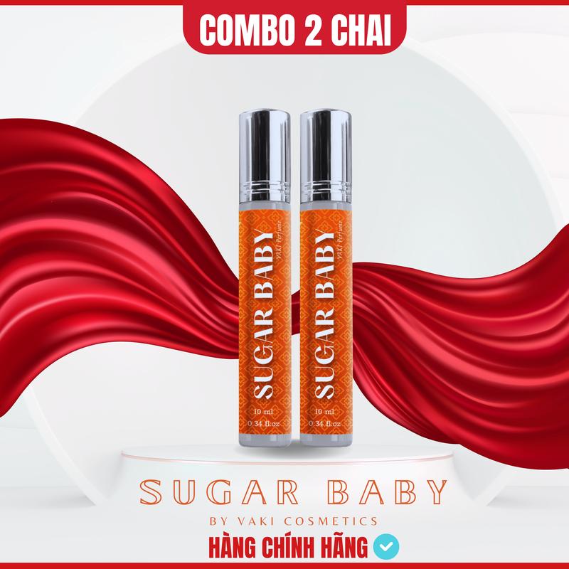 Combo 2 chai nước hoa nữ Sugar Baby cuốn hút 10ml Perfume Women
