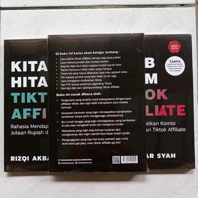 buku Kitab hitam tiktok affiliate 1