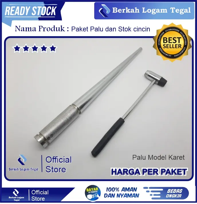 Paket Alat Pasang Cincin Sunglon dan Palu Mini 1 Set Termurah 1