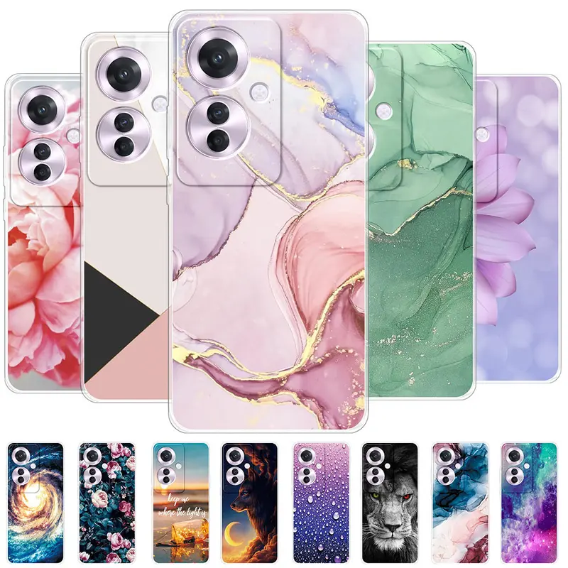 Ốp Lưng, Cho OPPO Reno11 F 5G CPH2603, Ốp Lưng Bảo Vệ, Cho Oppo F25 PRO 5G Coque, Ốp Điện Thoại Silicon Mềm Trong Suốt, Reno 11F Funda 0