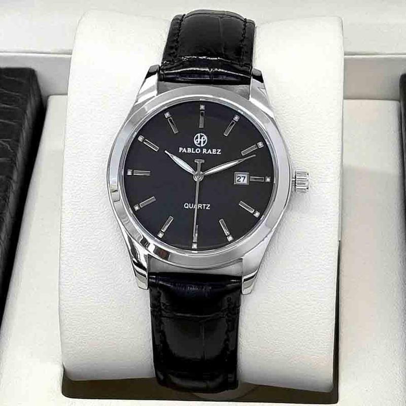ồng hồ nam dây da chính hãng PABLO RAEZ 2880 có chức năng lịch chống nước phát sáng CARIENT