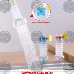 Sambungan Kran Air Water Filter Klem Fleksibel