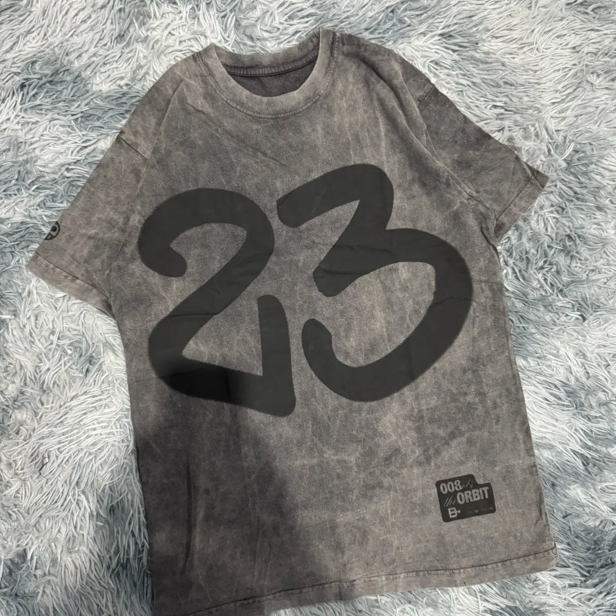 (new) áo thun orbit vải wash size S M L Xl