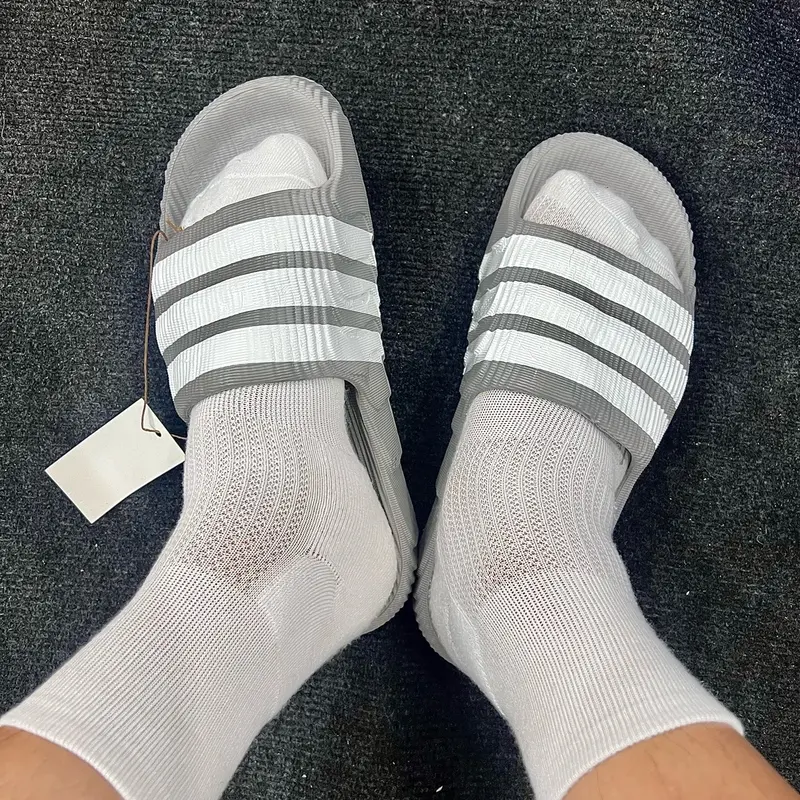 Dép Thể Thao Nam Adilette 22 đế bằng đúc cao su nguyên khối DéP Slipper Giày 2