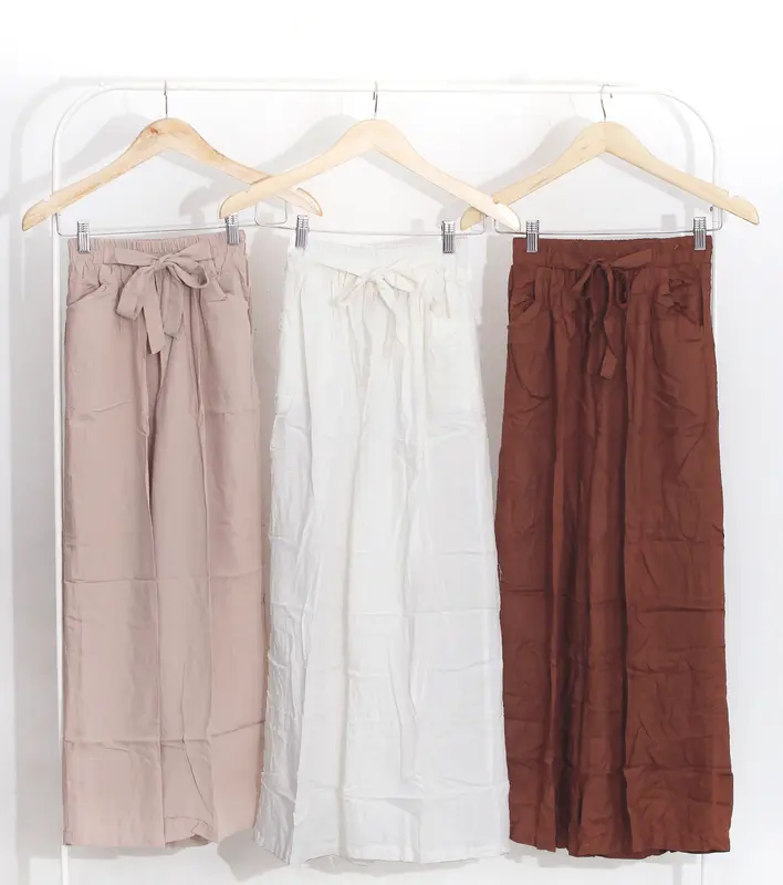 MOS.FASHION CELANA KULOT RAYON CELANA KERJA CELANA WANITA 1
