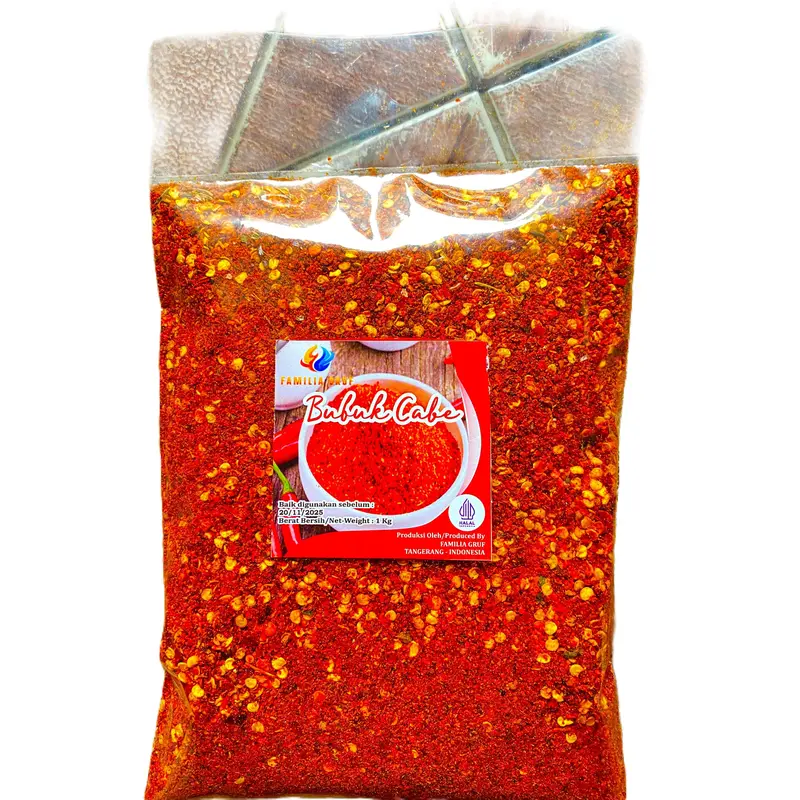 CABE BUBUK KASAR EXTRA PEDAS 1 KG DI JAMIN PEDAS MANIS JELETOT UNTUK MASAKAN  KUAH DAN KERING 0