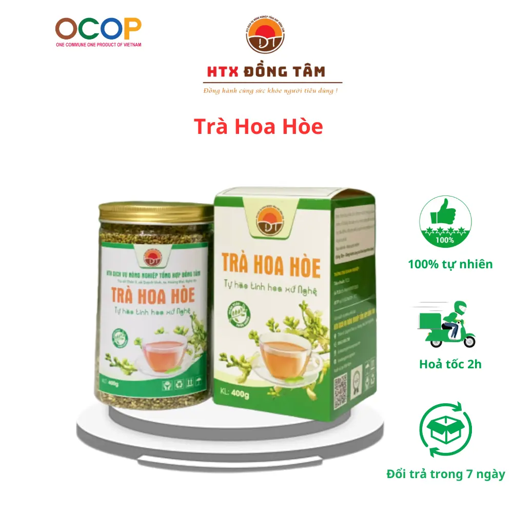 Trà Nụ Hoa Hoè Đồng Tâm 400 Gr