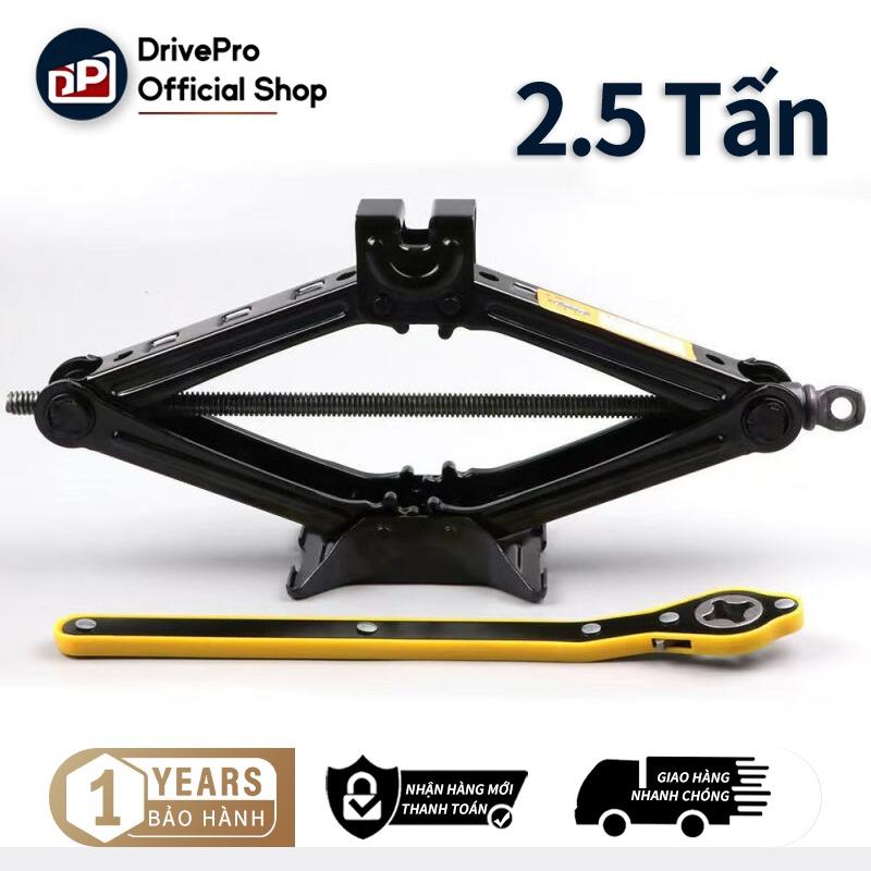 Bộ Kích Gầm Ô Tô, Kích Thay Lốp Cho Xe Hơi Có Đòn Bẩy Nâng Gầm Dễ Dàng Trọng Tải /1.5 Tấn/2.5 Tấn