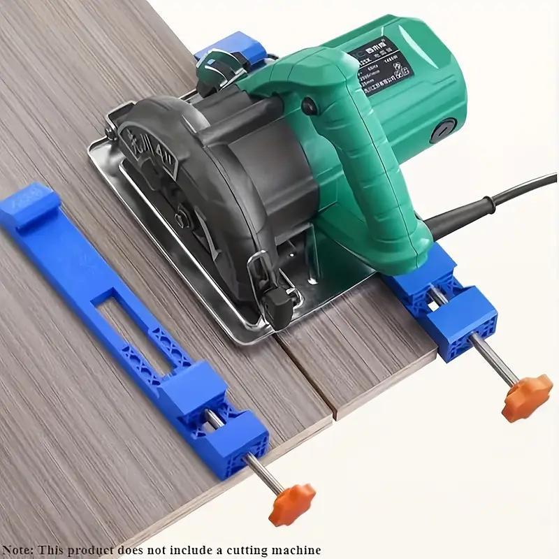 Adjustable Woodworking Guide Rail Set, Precision Strip Cutting Tool, Quickly Cutting Tool, No Power Needed, Power Tool Accessories 2