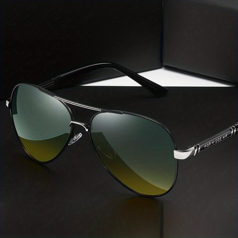 Product Introduction of Polarized sunglasses for men, 1 pc, UV protection, metal, driving, large frame 6