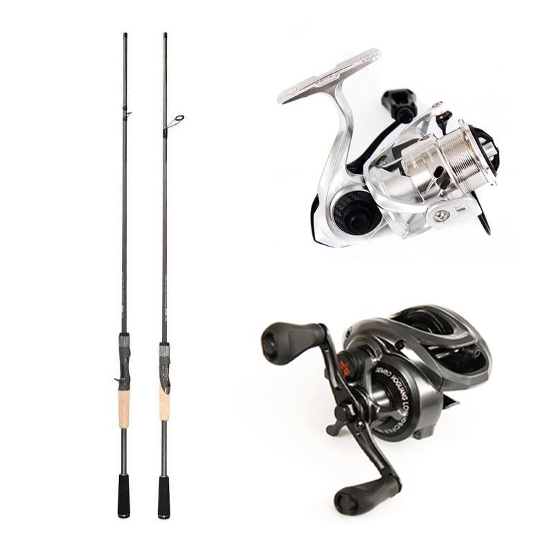  SEMBOLURE Combo cần câu máy câu HỒNG QUANG chính hãng combo cần máy đứng  combo máy ngang  bộ cần câu lure hỗ trợ ném xa mượt nhẹ 