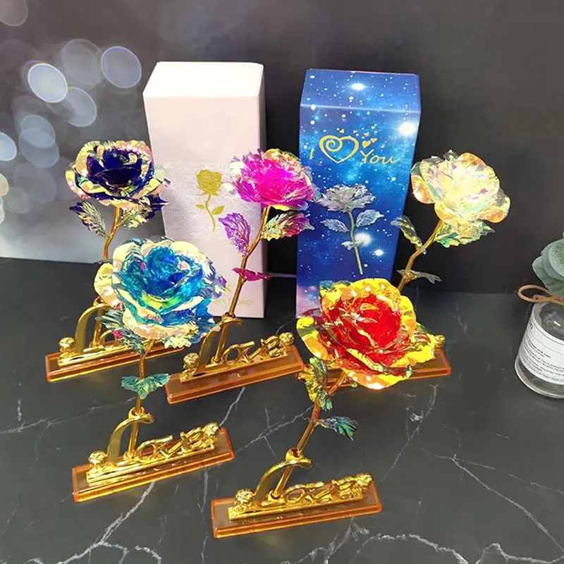 Bunga Tiruan Mawar, Hadiah Hari Valentine, Bunga Kerajang Mawar, Sesuai untuk Hadiah Perkahwinan dan Hari Jadi, Hiasan Rumah