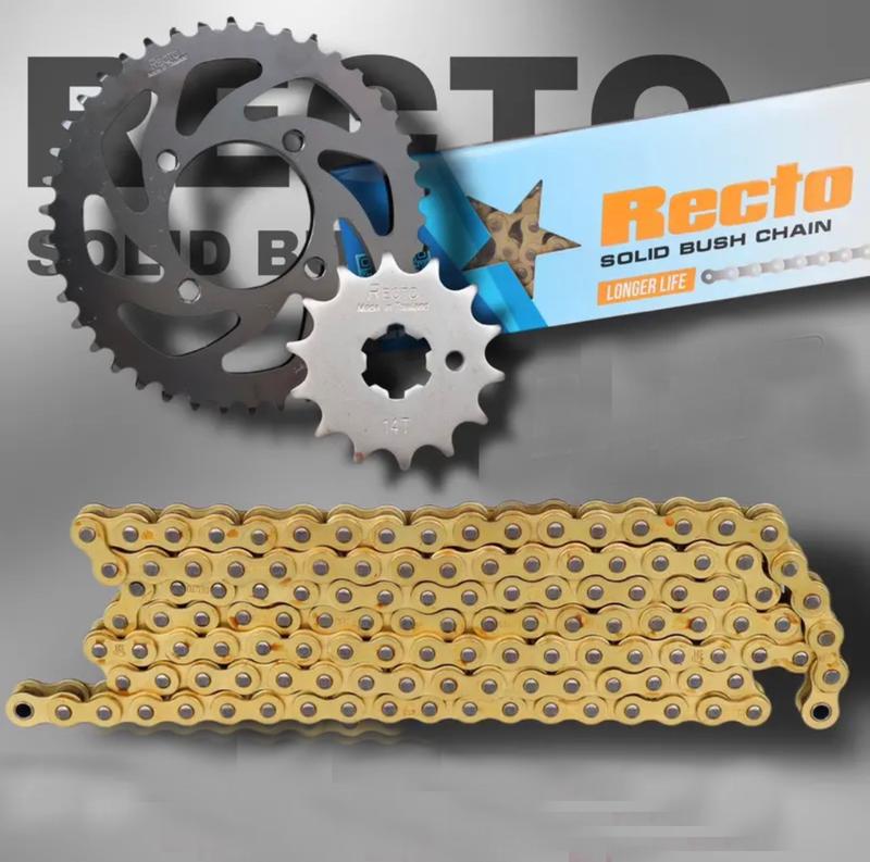 Bộ Nhông Sên Dĩa Recto Phụ Tùng 9ly Vàng