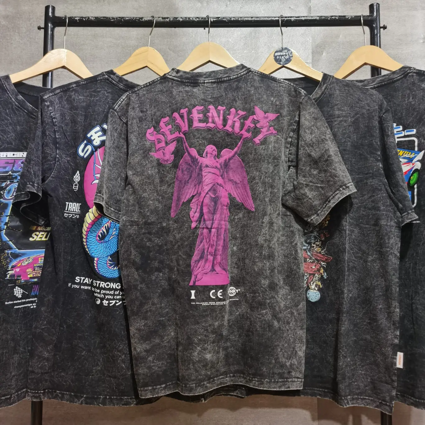 T-SHIRT KAOS WASH SEVENKEY NEXTTIME VOL 5 - GARAGEDENIMSTORE
