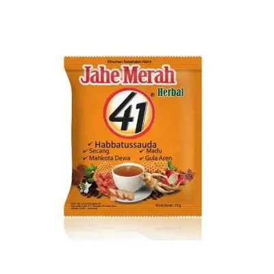Minuman Jahe 41 Jahe Menghangatkan badan stamina isi 10 saset Instan 2