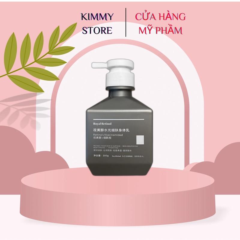 Kem ủ kích trắng body Royal Retinol B22 the matrix 200ml Không chứa silicon