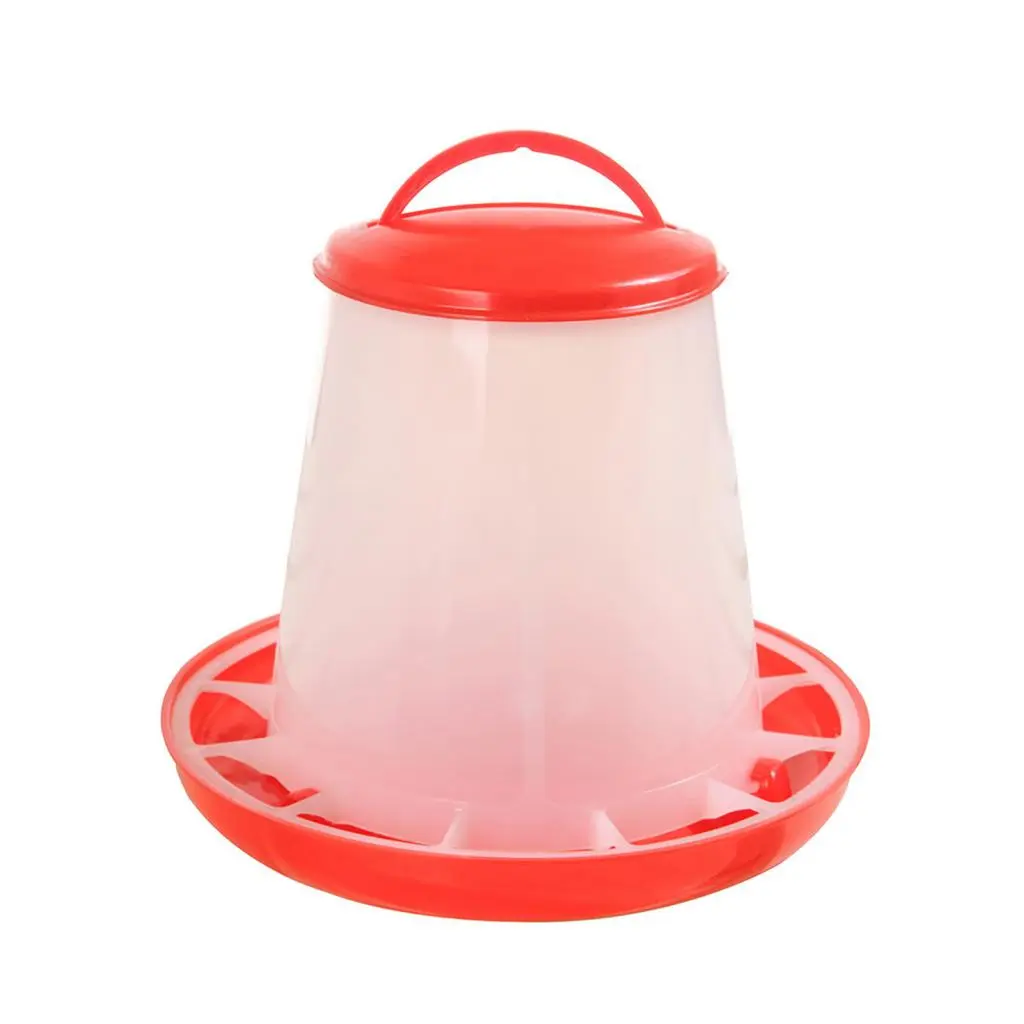 SKA_ Automatic Feeder Fowl Chicken Poultry Farming Breeding Water Food Feed Dispenser