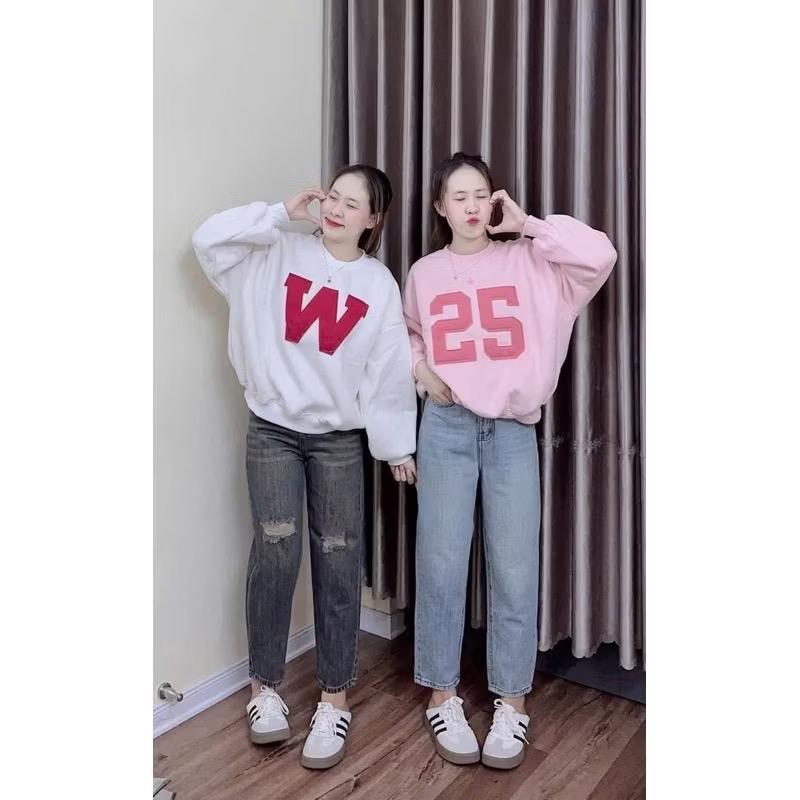 Áo Nỉ Swetter Form Boxy Chất Nỉ Xuất Dày Dặn Lên Form Xinh Màu Basic Dễ Mix Đồ Hot Trend Top Women 4