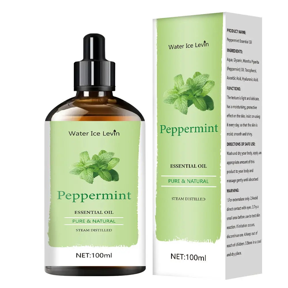 Water ice levin mint essential oil aromatic essential oil care Healthcare Wellness Fitness Solution