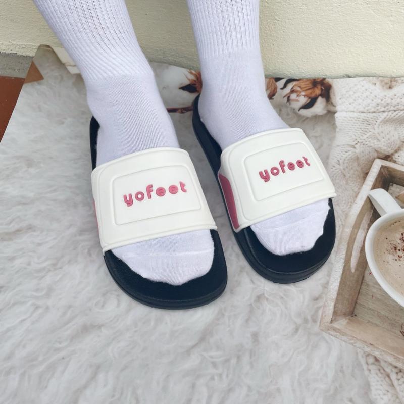 Dép BM 10 nam nữ thời trang Slipper DéP Quai Ngang Cao Su Dép Lê depnam chat