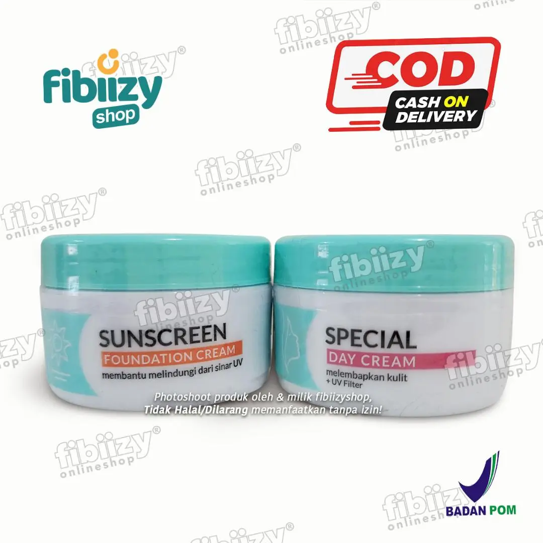 Paket Pelembab Viva Spesial Day Cream dan UV Filter Sunscreen Foundation