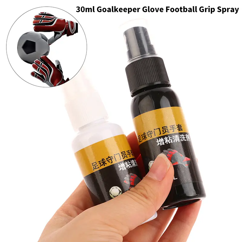 Bình Xịt Tay Cầm Bóng Đá, Dung Tích 30ml, Cho Găng Tay Thủ Môn, Tay Cầm Bóng Đá, Chống Trượt, Tăng Cường Độ Dính, Thích Hợp Cho Bóng Chuyền, Thay Thế Găng Tay, [YYY] 1 Cái