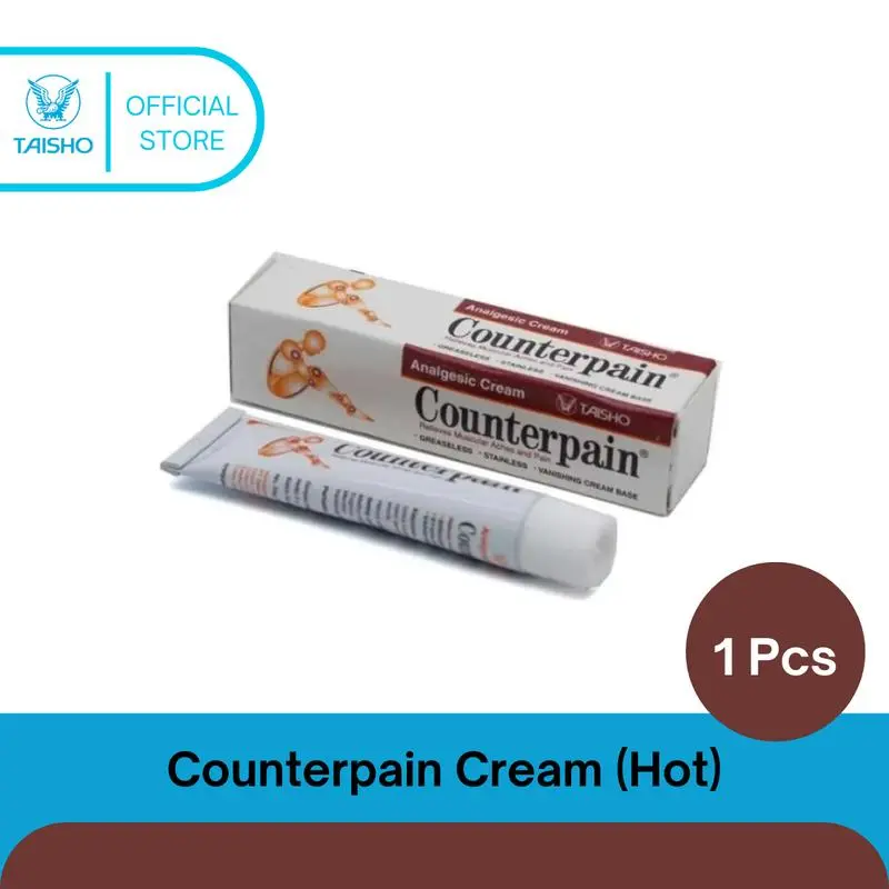 Taisho Counterpain Hot 5 Gr - Krim Nyeri Otot & Sendi