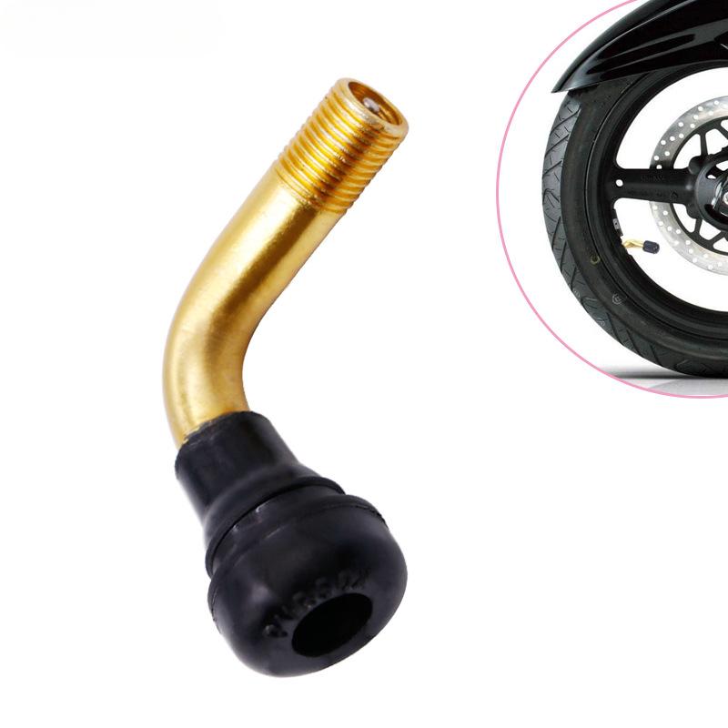 Product Introduction of Van lốp, cho lốp xe ô tô và xe máy, van lốp xe Điện vòi cong, với lõi vòi cao su 0