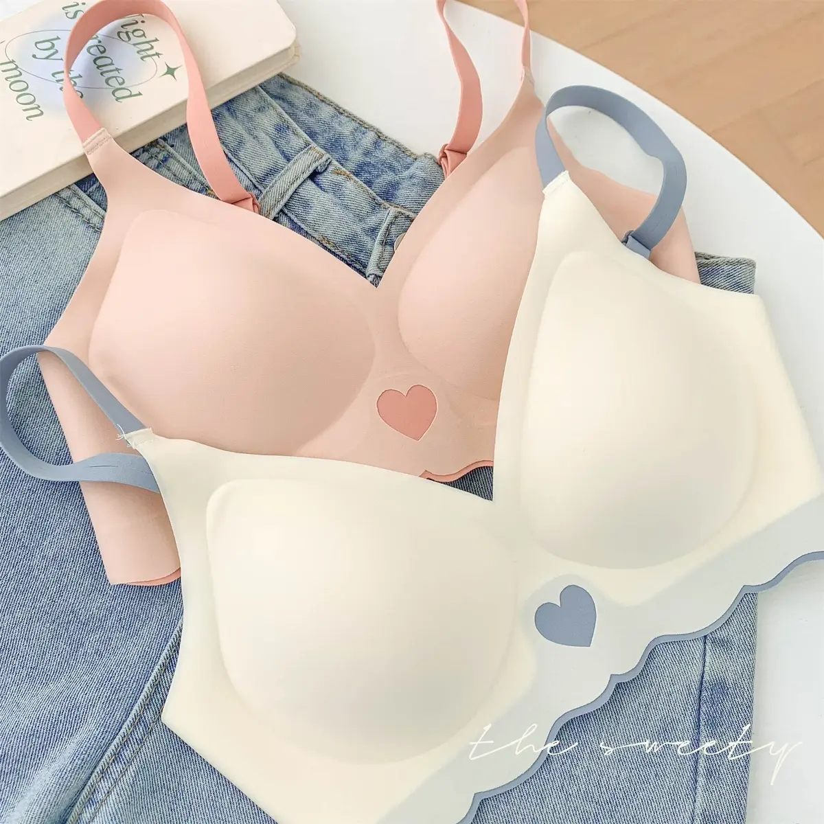 [Mã C6] - Áo Lót Su Tim Đệm Mỏng Mềm Mịn