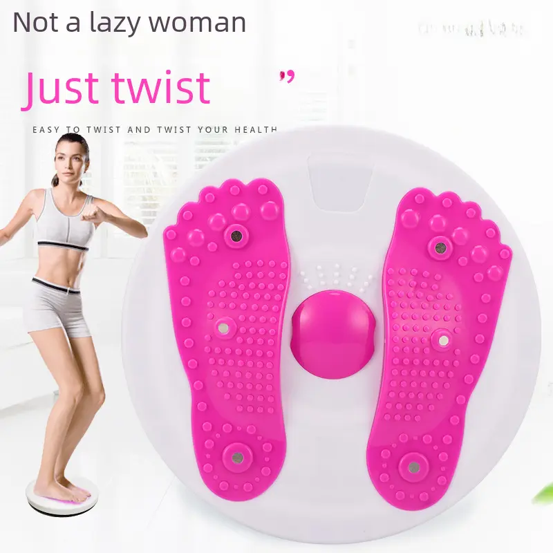 Waist Twisting Disc Home Use Rotating Disc Twisting Machine Large Magnetic Waist Twisting Machine Fitness Exercise Equipment Waist Training Machine